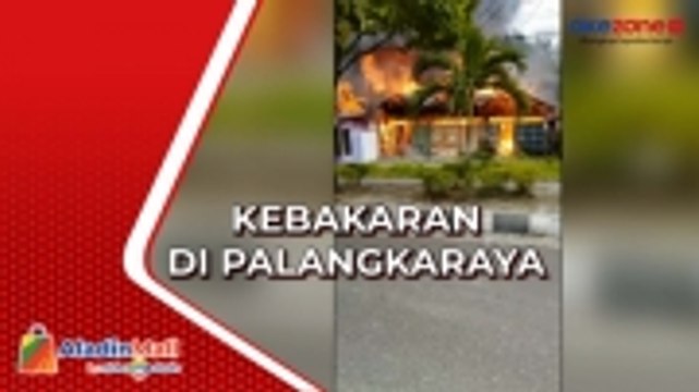 Korsleting Listrik, Sejumlah Bangunan di Palangkaraya Hangus Terbakar