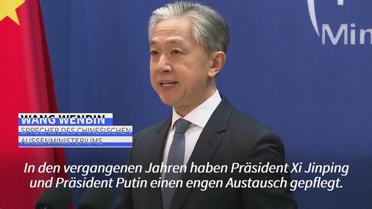 Peking: Präsident Xi reist am Montag nach Russland