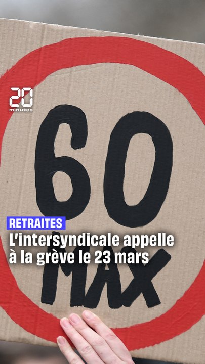 49.3 sur les retraites : l'intersyndicale appelle à une nouvelle journée de mobilisation le jeudi 23 mars
