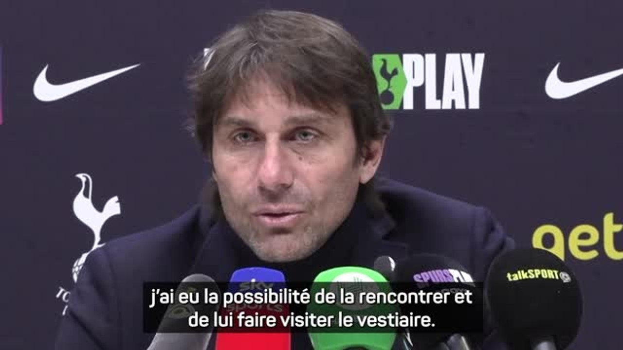 Tottenham - Conte a, lui, rencontré Julian Roberts