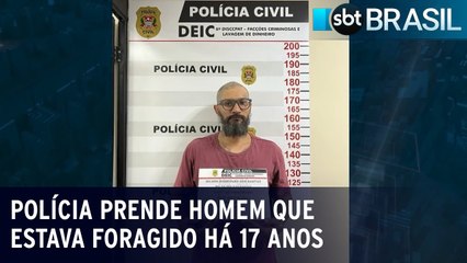 Polícia prende homem que estava foragido há 17 anos