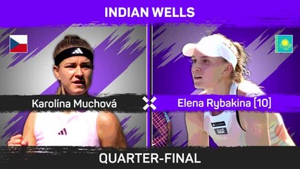 Rybakina sets up Swiatek showdown after win over Muchova