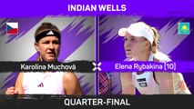 Rybakina sets up Swiatek showdown after win over Muchova