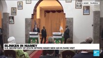 Blinken bolsters support for Niger as Russia expands nearby