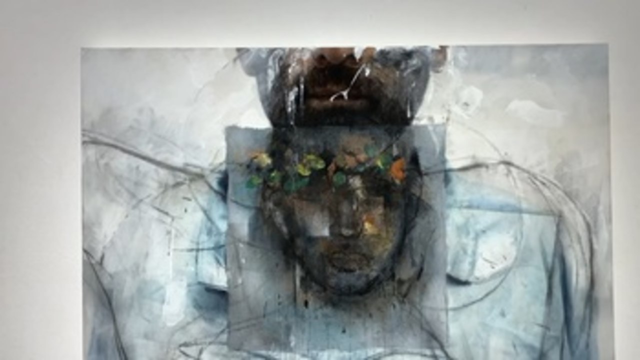 Una fotógrafa y un pintor mantienen un diálogo en sus foto-cuadros en Irán