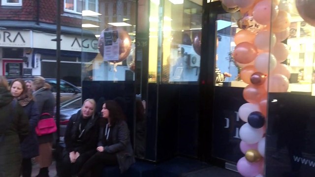 Dame Kelly Holmes helps open Eastbourne's Hampson Beauty Clinic