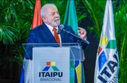 Discurso de Lula em evento da Itaipu Binacional é interrompido por criança: ‘Eu te amo’