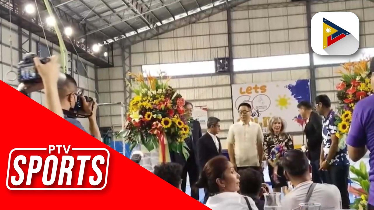 Pinakabagong grassroots gymnasium, magagamit na ng G-A-P matapos ang inauguration kanina