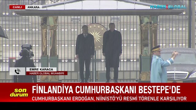 Cumhurbaşkanı Erdoğan ve Finlandiya Cumhurbaşkanı Sauli Niinistö görüşmesi başladı