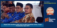 Bupati Sinjai serahkan Laporan Keuangan Pemerintah Daerah (LKPD) Unaudited tahun anggaran 2022 kepada Badan Pemeriksa Keuangan Republik Indonesia (BPK) Perwakilan Sulawesi Selatan (Sulsel).
