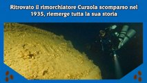 Ritrovato il rimorchiatore Curzola scomparso nel 1935, riemerge tutta la sua storia