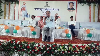 The solution to every problem of the country lies in Gandhi's philosop