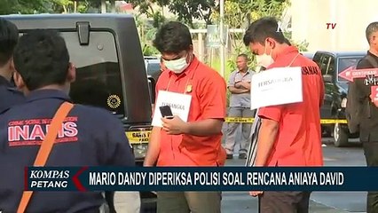 Mario Jalani Pemeriksaan Tambahan soal Unsur Perencanaan dalam Penganiayaan David