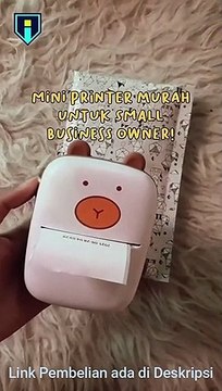 MINI PRINTER THERMAL PORTABLE via USB + BLUETOOTH