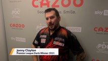 “Pull my finger out a bit and hopefully I can get back to myself” Jonny Clayton shows raw emotion after quarter-final defeat in Nottingham