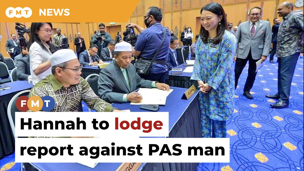 Hannah to file report against PAS man over Sukma claim