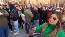 Firenze, blitz ambientalista: le urla di Nardella, gli insulti dei turisti ai vandali
