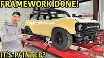 Rebuilding A Wrecked 2021 Ford Bronco Part 6!!!