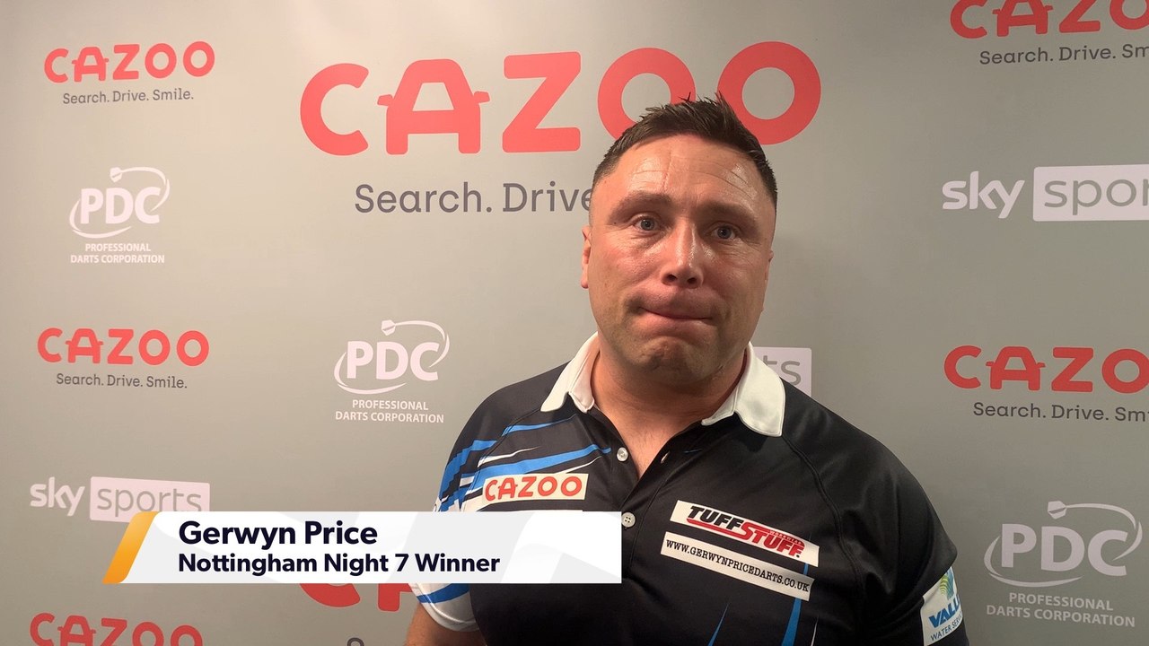 “The crowds have been brilliant with me” Gerwyn...