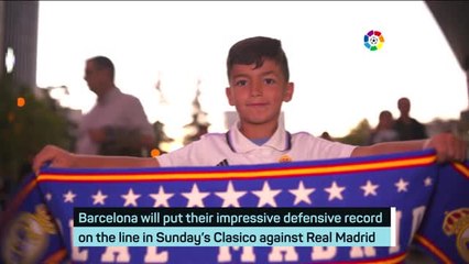El Clasico - Barca's locked in defence