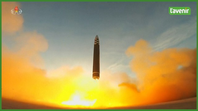 Corée du Nord : images du tir d'un missile balistique intercontinental