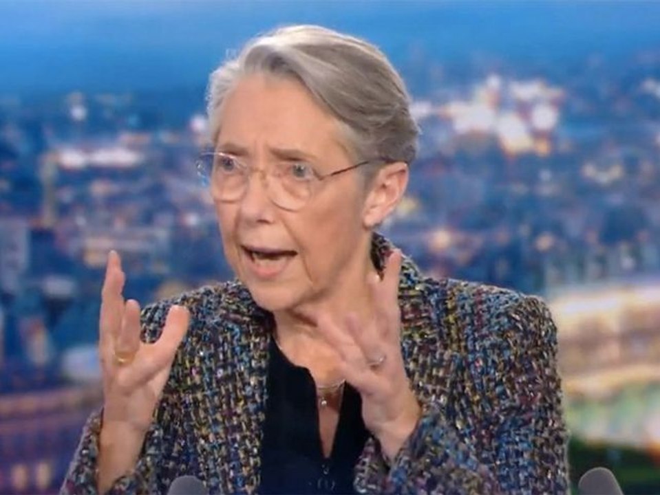 Elisabeth Borne corrige direct Gilles Bouleau sur le plateau du JT de TF1 et dévoile les coulisses de l'Assemblée Nationale !