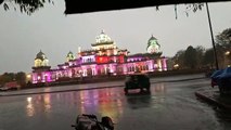 Weather News- राजधानी जयपुर में मौसम बदला, शहर के कई हिस्सों में तेज बरसात का दौर