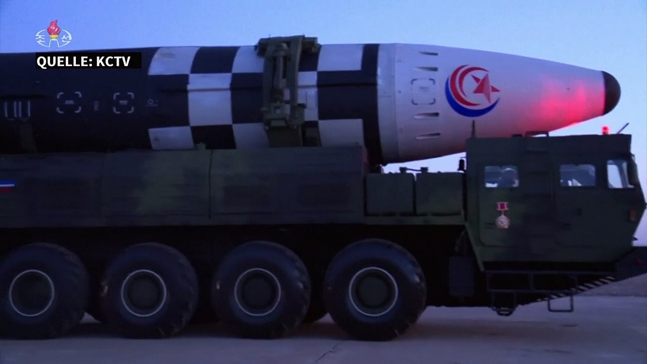 Pjöngjang: Getestete Rakete war "Monsterrakete" Hwasong-17