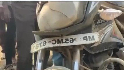 सीधी: फोर व्हीलर वाहन की टक्कर से बाइक सवार व्यक्ति हुआ घायल