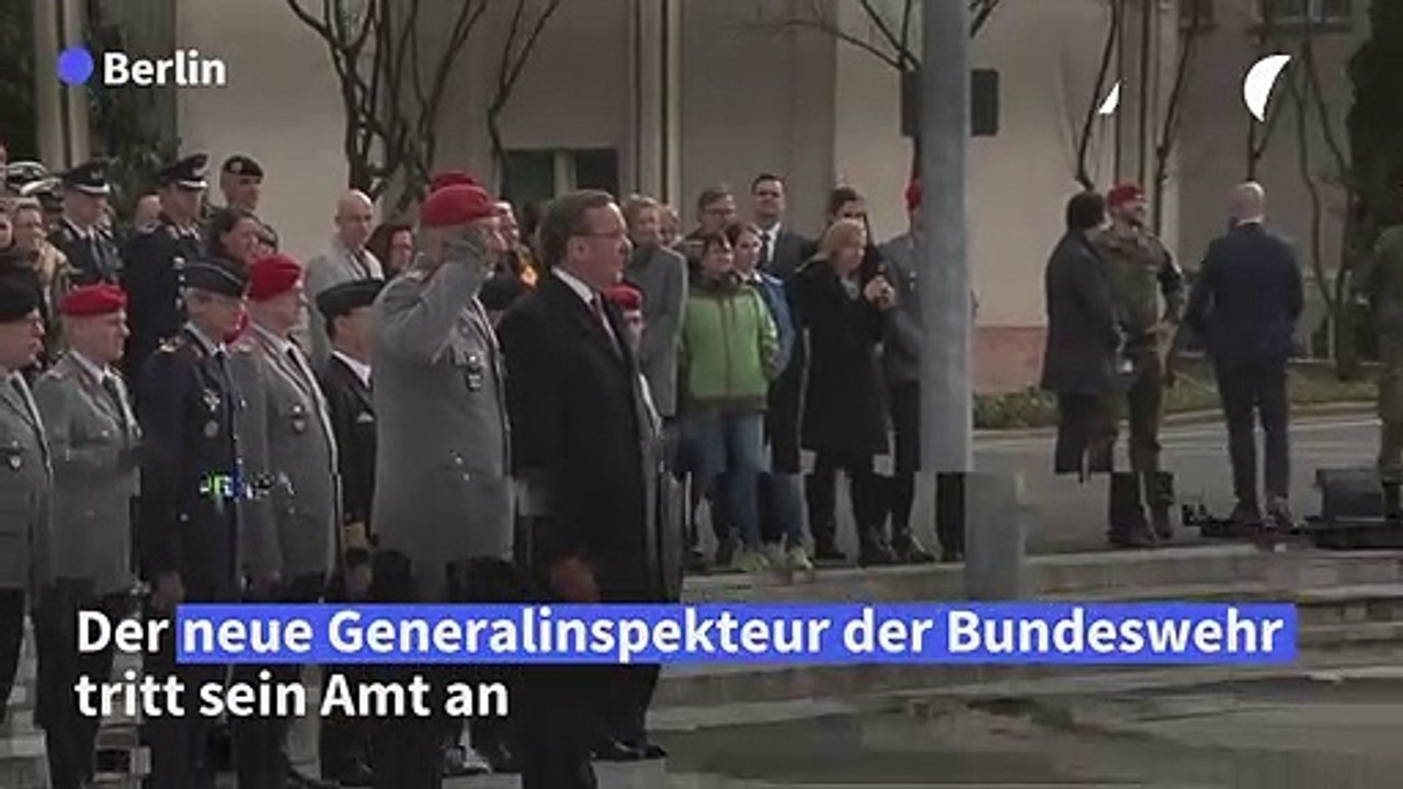 Neuer Bundeswehr-Generalinspekteur Breuer im Amt