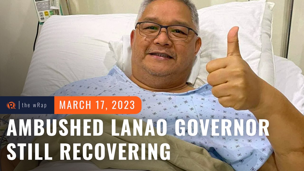 Ambushed Lanao governor still recovering, may r...