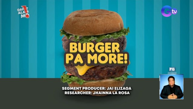 Ang unique at masarap na rice burgers, ating tikman! | Dapat Alam Mo!