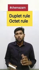 Octet vs Duplet rules with examples | #chemistryshorts