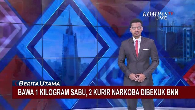 Detik-Detik BNN Bekuk 2 Kurir Sabu di Samarinda!