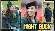 ROYAL SHOCKED! Catherine might buck convention by dressing in a military manner for the St. Patrick