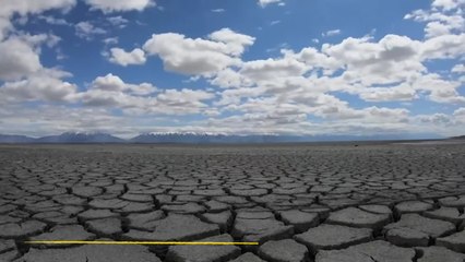 El Gran Lago Salado ha alcanzado un nuevo nivel bajo de agua histórico