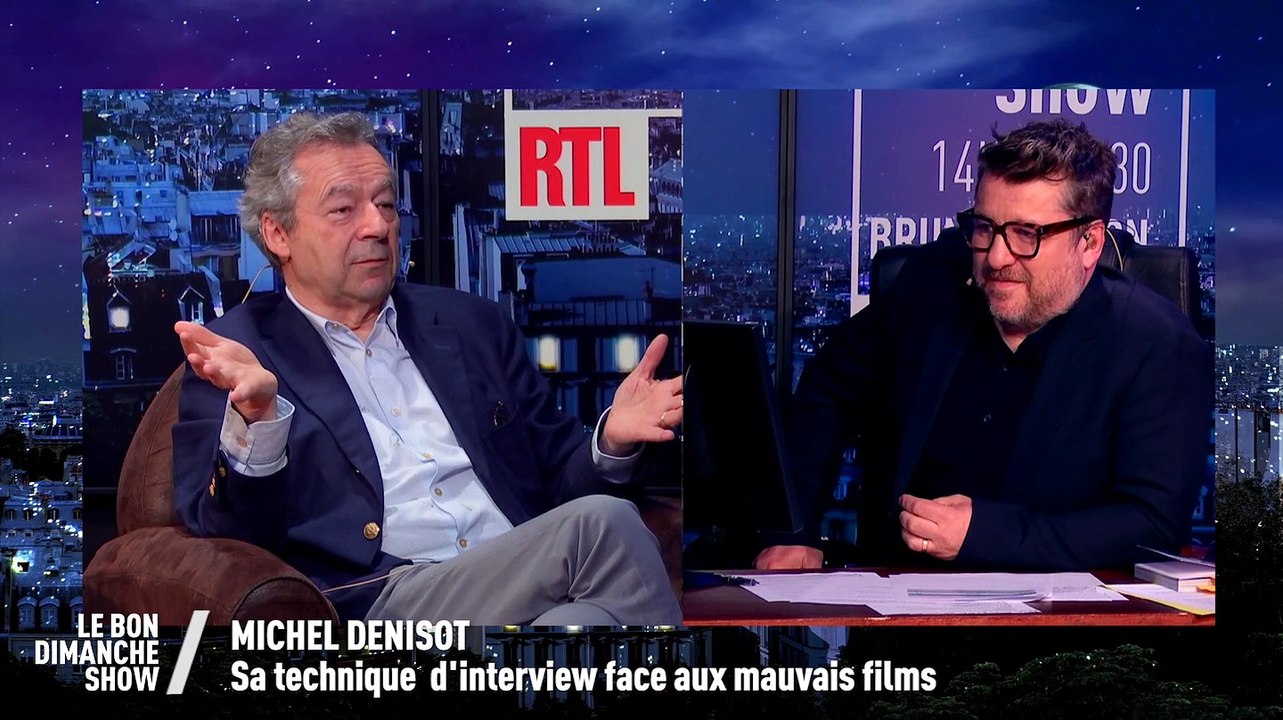 EXCLU VIDÉO - Michel Denisot : sa technique pour ne pas dire à ses invités qu’il n’a pas aimé leurs films