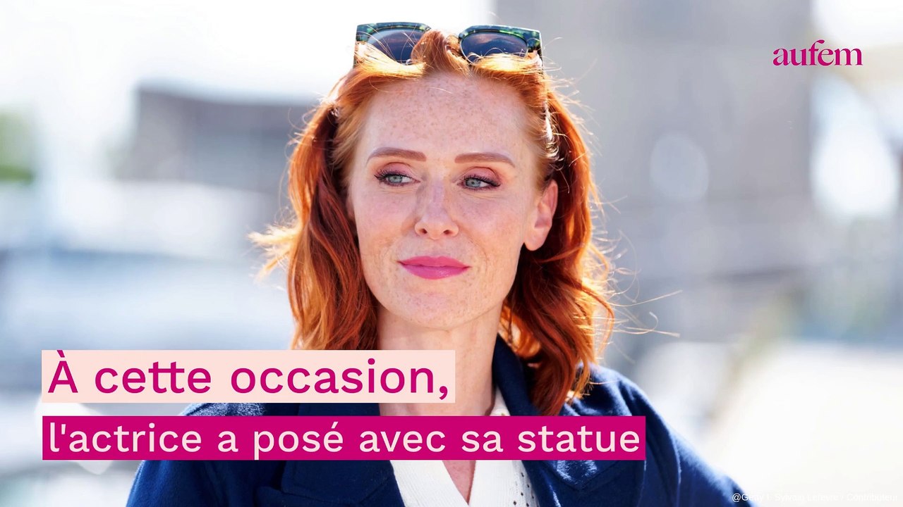 Audrey Fleurot impériale à 45 ans, elle adopte la tendance mode du moment