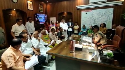 सनातन सभा के पदाधिकारियों ने एसपी से की मुलाकात, बताई समस्याएं