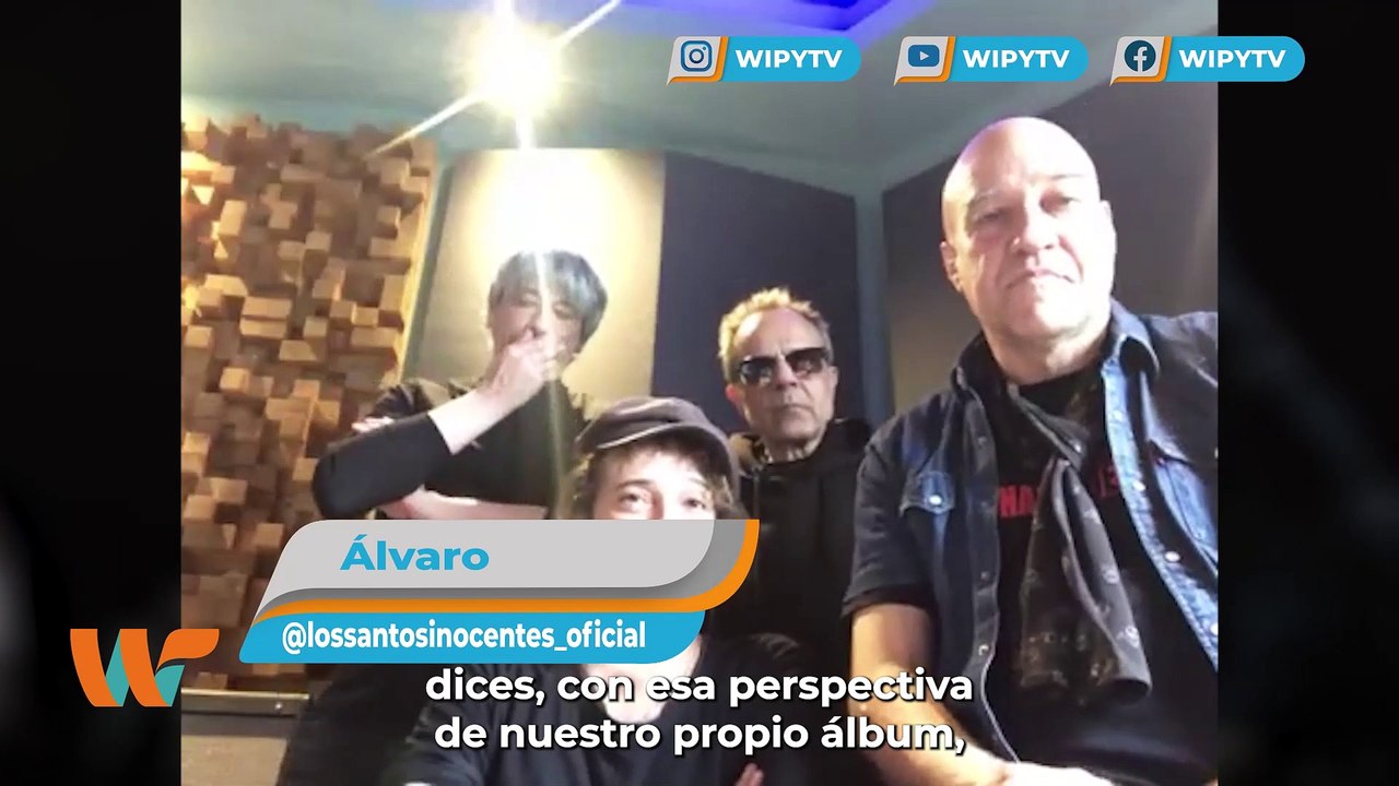 Los Santos Inocentes platican sobre su show en el Vive Latino y otras partes de México || Wipy TV