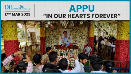 Fans remember Puneeth Rajkumar on his 48th birth anniversary