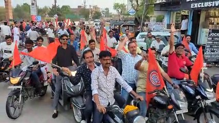 जय परशुराम के जयकारों से गूंजा नागौर शहर