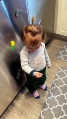 Smart watch shenanigans: Little girl's comical chat with dad