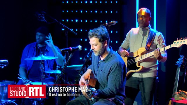Christophe Maé - Il est ou le bonheur (Live) - Le Grand Studio RTL