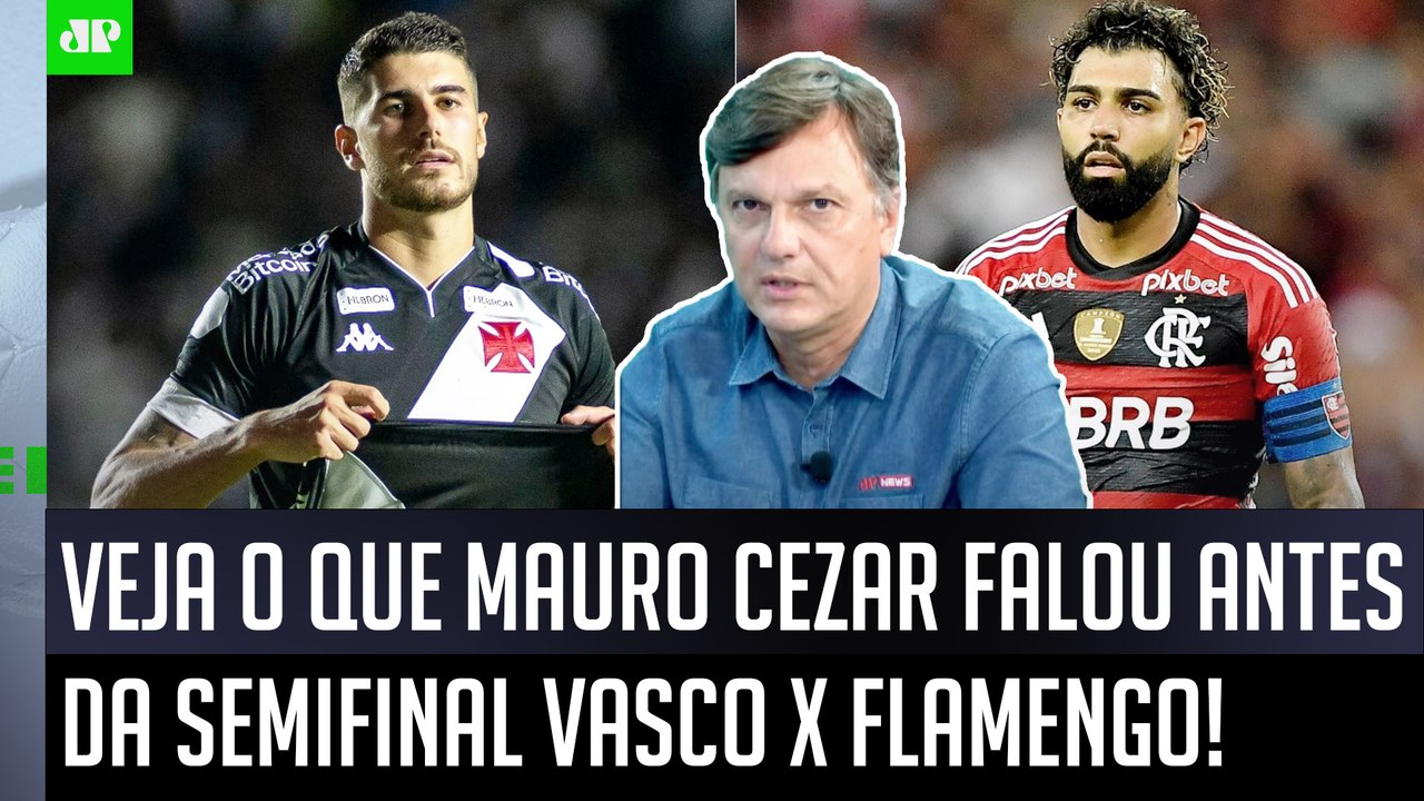 "Se o Flamengo ELIMINAR o Vasco, vai ser..." Ma...