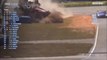 WEC 2023 1000 Km Sebring Race Perez Companc Massive Crash Flip All Angles