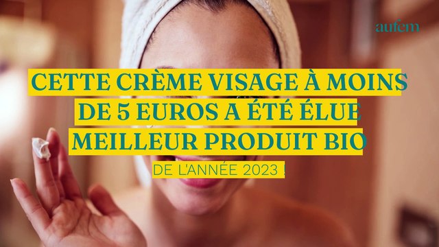 Cette crème visage à moins de 5 euros a été élue Meilleur Produit Bio de l'année 2023