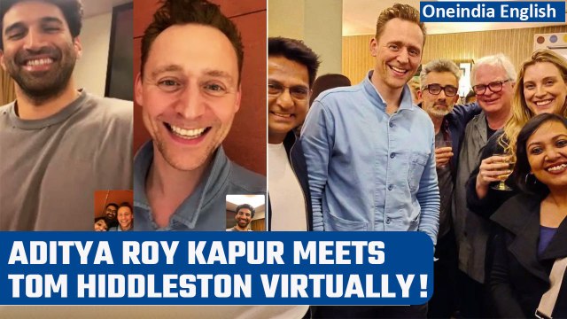 Aditya Roy Kapur video chats with the 'OG Night Manager' Tom Hiddleston | Oneindia News