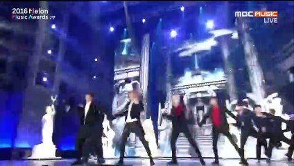 161119 BTS   'Blood Sweat and Tears + Fire' MMA 2016 Performance [FULL]