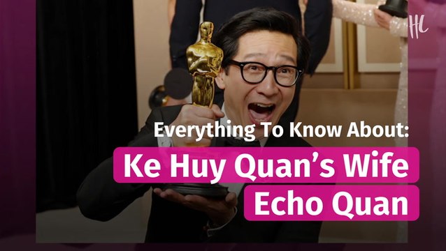 Ke Huy Quan's Wife Echo Quan